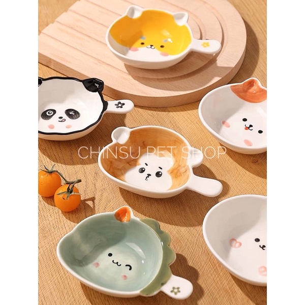 Bát Ăn có quai cầm Hình Thú dễ thương