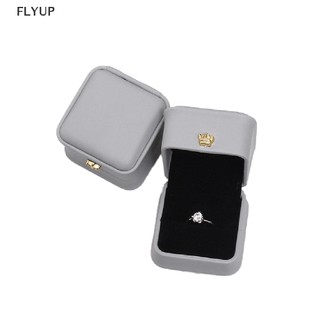 Hộp đựng nhẫn bằng pu hình vuông chất lượng cao