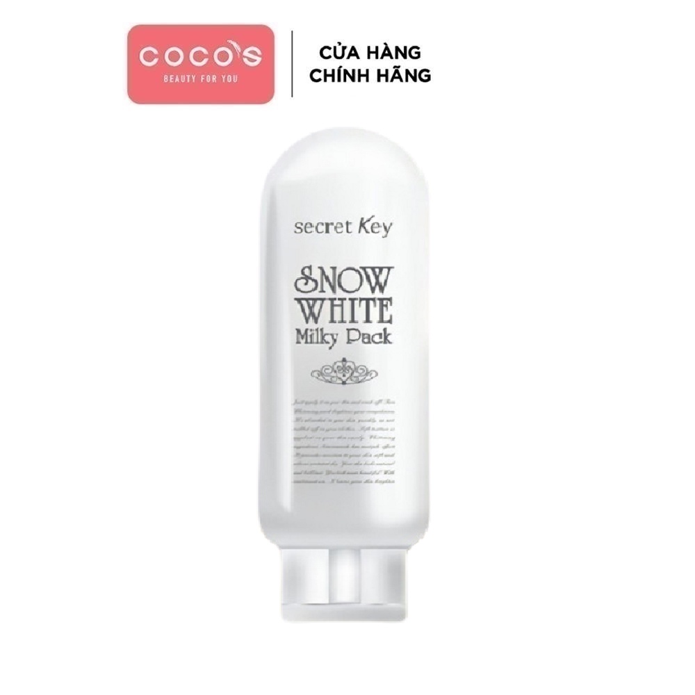 [Mã FMCGCO8 giảm 8% đơn 150K] Kem Dưỡng Ủ Trắng Secret Key Body Snow White Milky Pack 200g