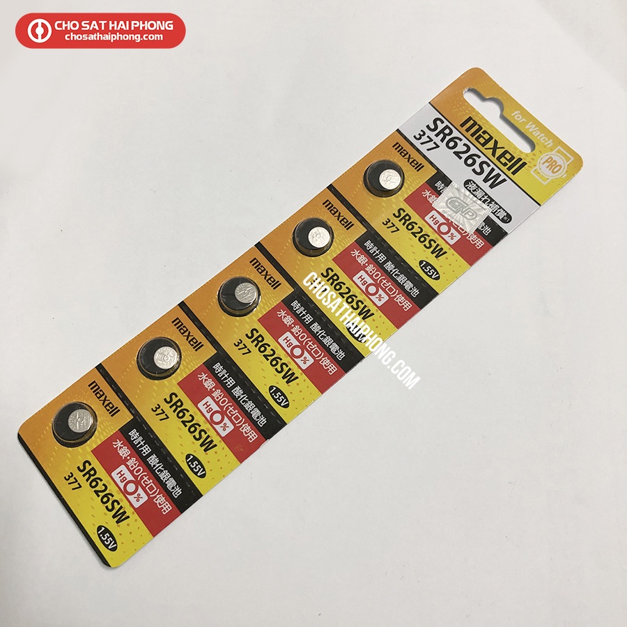 Pin đồng hồ Maxell hàng chính hãng- Chợ Sắt Hải Phòng Online