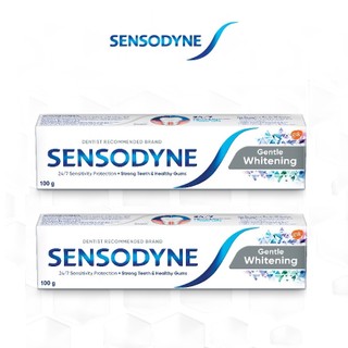 Bộ 2 kem Đánh Răng Sensodyne Whitening 100g/kem đánh răng làm trắng bóng và phục hồi men răng