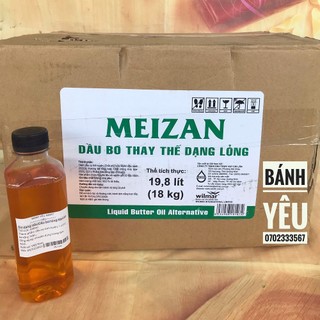 Bơ dầu/Dầu Bơ thay thế dạng lỏng Meizan 250gam (290ml) - PL144B