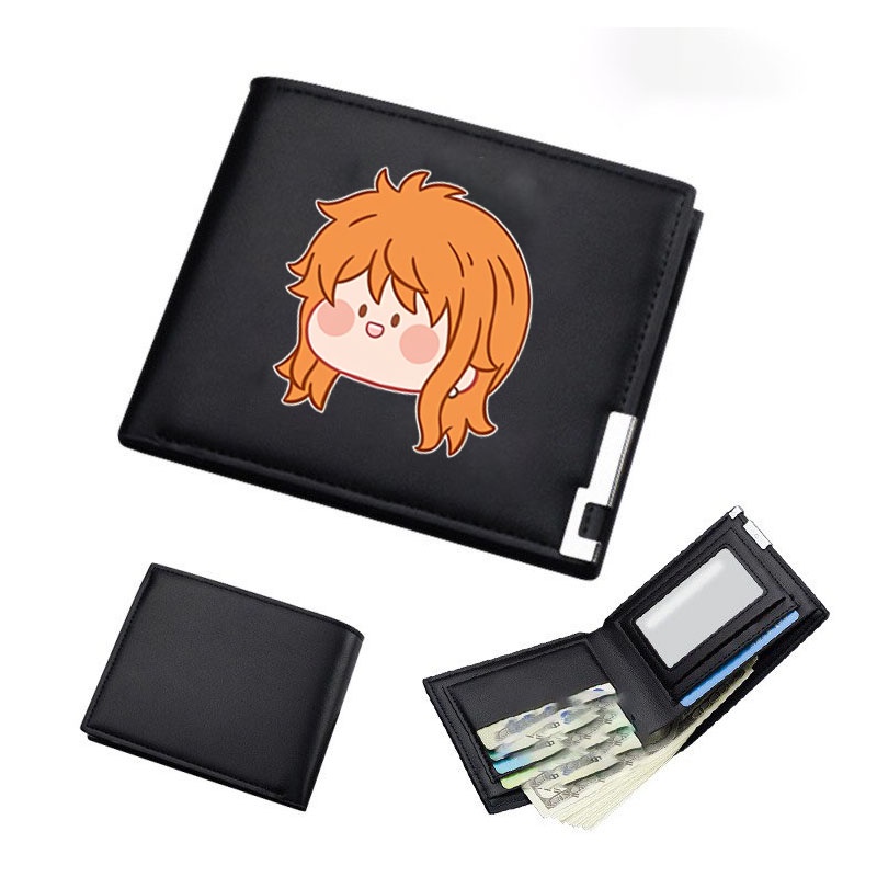 Ví da cầm tay nam nữ in hình ONE PIECE Đảo Hải Tặc ver MẶT CUTE tiện lợi anime chibi