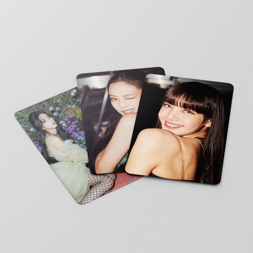 Set 55 Tấm Thẻ Ảnh Lomo Card Nhóm Nhạc BLACKPINK