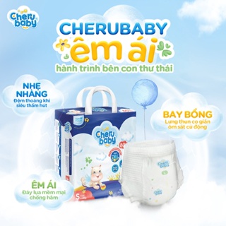 Quà Tặng 1 Bịch Bỉm Quần Dán CHERUBABY Cho Bé Từ 4-17kg