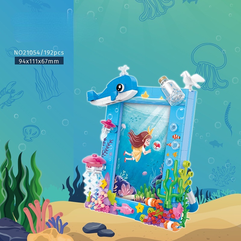 Bộ Đồ Chơi Lắp Ráp Trang Trí Phòng Ngủ