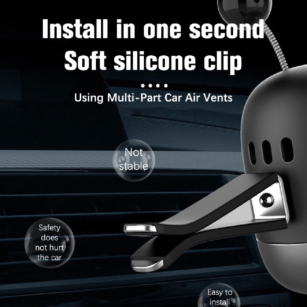 Robot Mini XOITU Có Kẹp Thông Gió Tự Động Sáng Tạo Cho Xe Hơi