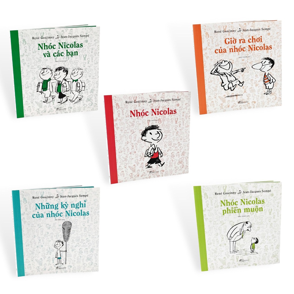 Bộ sách - Nhóc Nicolas - Bộ 5 cuốn