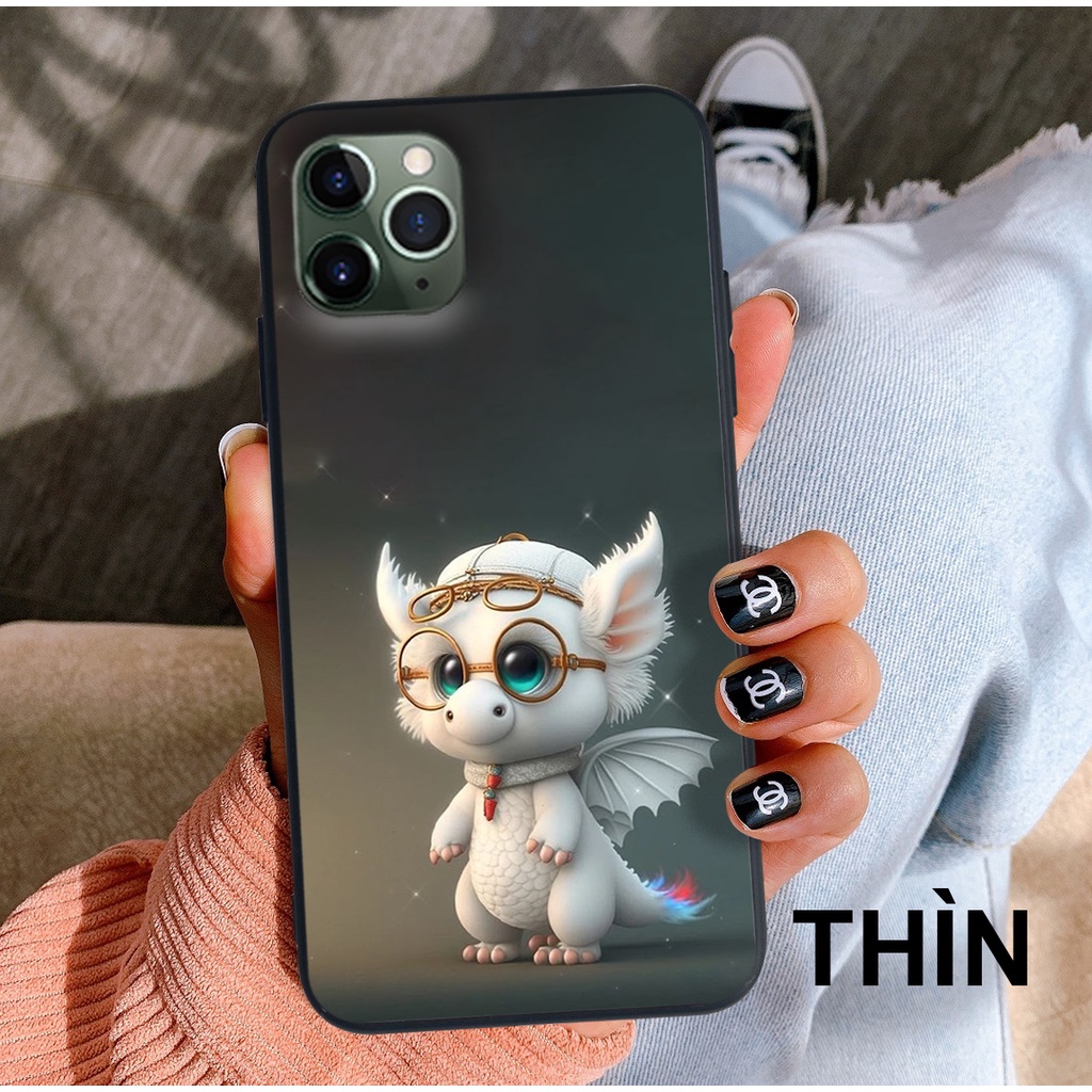 ỐP ĐIỆN THOẠI 12 CON GIÁP SIÊU CUTE ỐP LƯNG TPU VIỀN VUÔNG BẢO VỆ CAMERA IPHONE 11/ 11PRO/ 11PROMAX