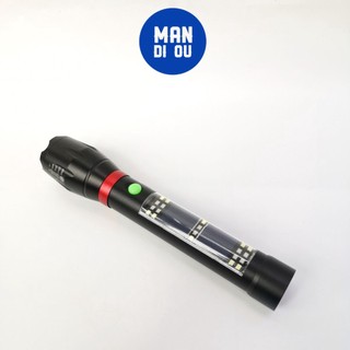 Đèn pin siêu sáng t03 - nhiều chế độ sáng, có còi