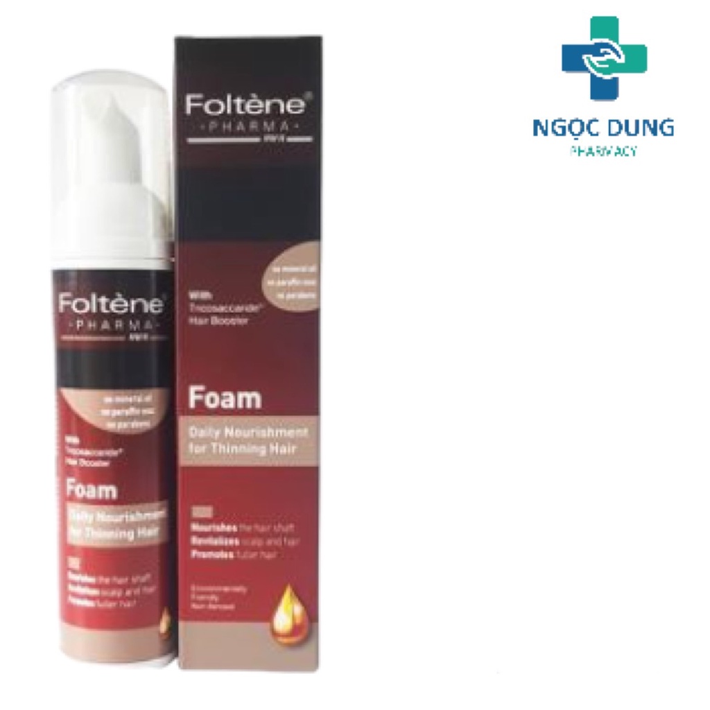 Foltene Men Foam Daily Nourishment For Thinning Hair- Dầu dưỡng tóc