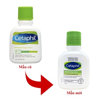 Kem dưỡng ẩm dịu nhẹ cho mọi loại da kể cả da nhạy cảm Cetaphil Moisturizing Lotion 59ml