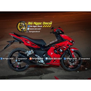 TEM LỬA XE WINNER X V3 MÀU ĐỎ