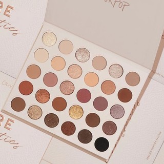 Bảng màu mắt Colourpop Bare Necessities với tone nâu ấm, trung tính nhẹ nhàng