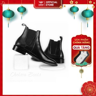 Giày boot Lebro Classic Chelsea boot - Black