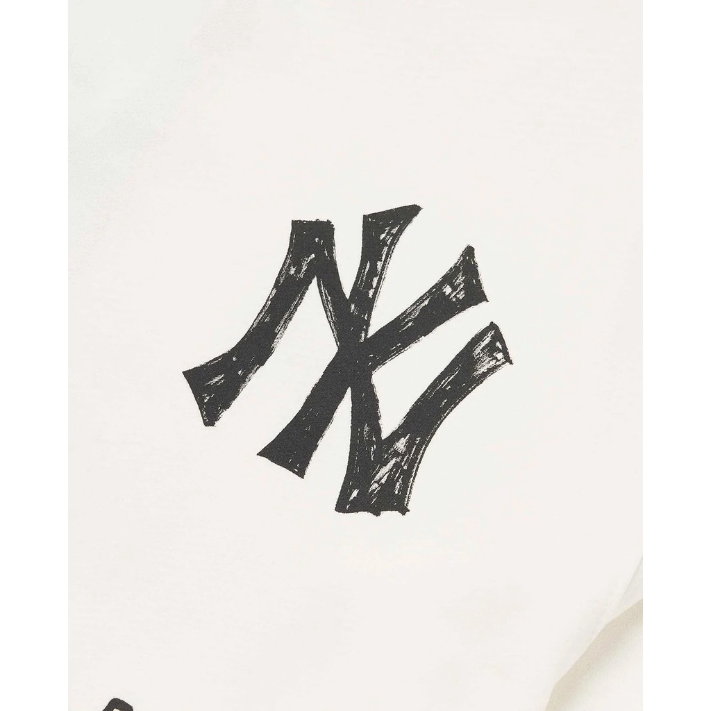 Áo Nỉ Sweatshirt MLB Grafitti Mega Overfit 3AMTZ0224