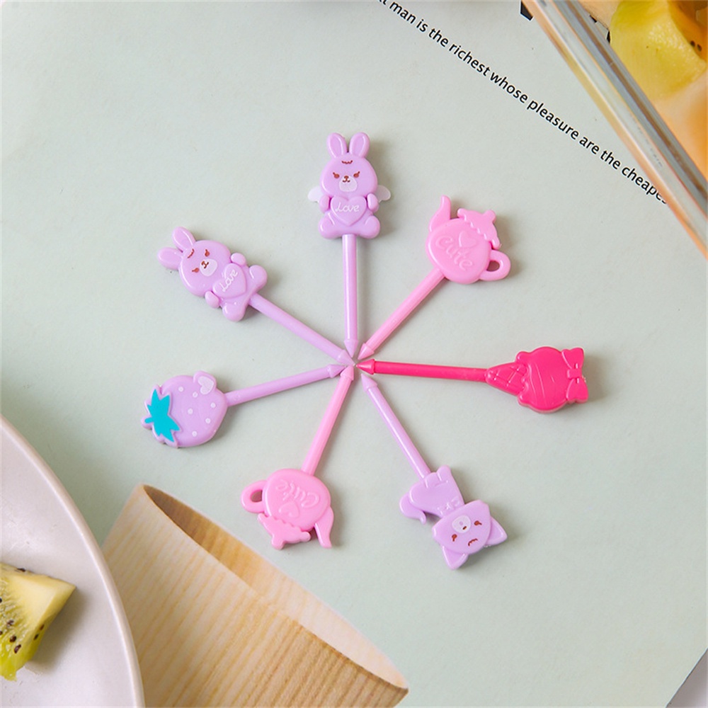 Nĩa Ăn Trái Cây Hình Hello Kitty