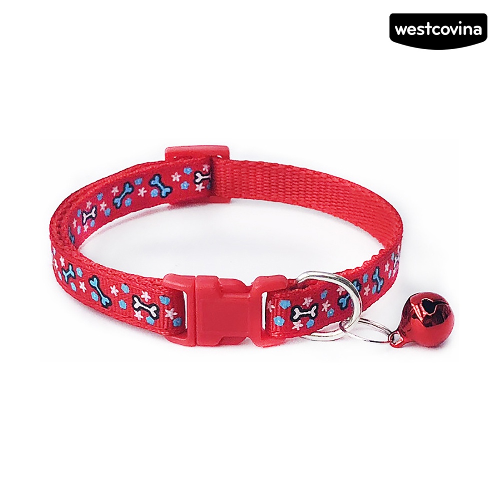 [COD]♘Vòng Cổ Họa Tiết Xương Cho Thú Cưng