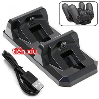 dock sạc tay cầm ps4 mẫu số 1 đế sạc tay Ps4 Slim Pro hỗ trợ các củ sạc điện thoại