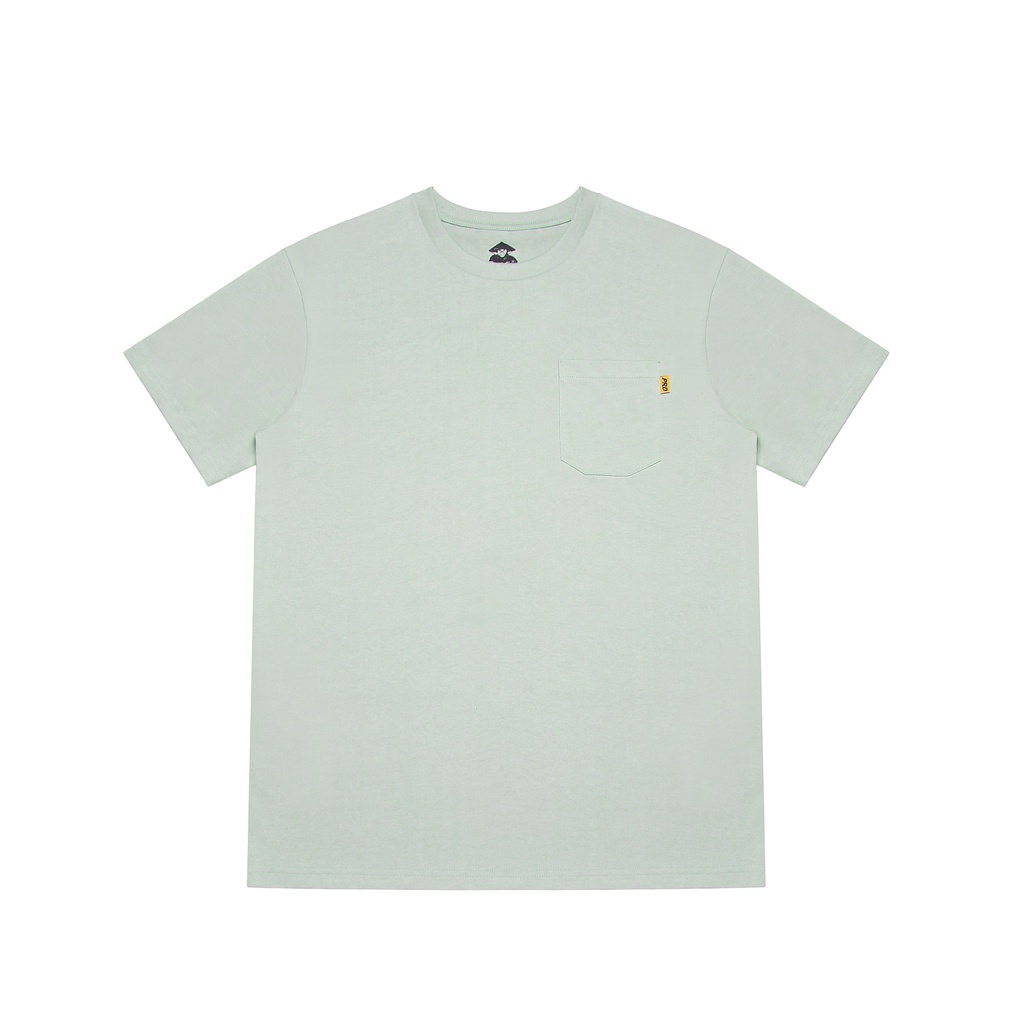 Áo Thun Trơn Có Túi Ngắn Tay Paradise Saigon - Basic Pocket Tee (Xanh Mint - Mint)