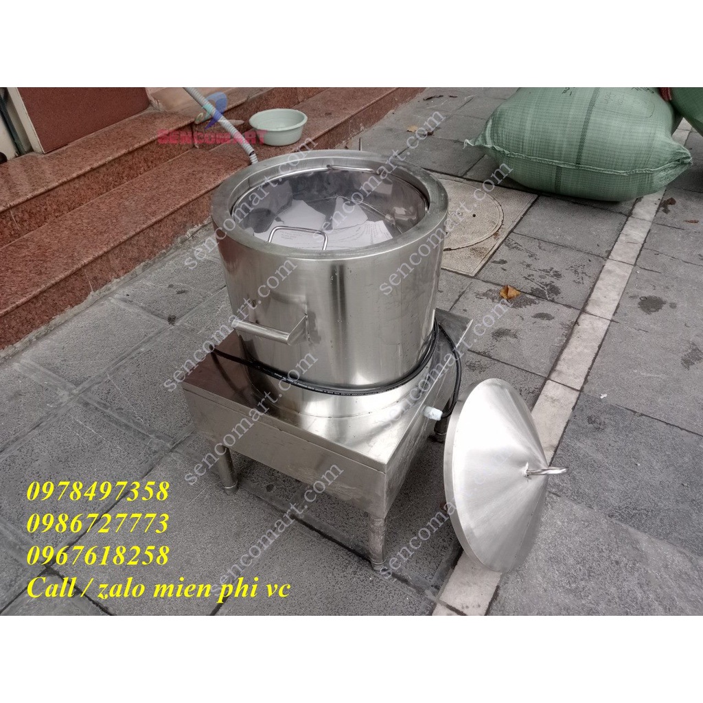 Nồi nấu xôi bằng điện 30L, 40L, 50L Sencomart