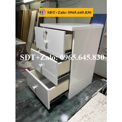 Tủ, Kệ Đầu Giường Nhựa Đài Loan Cao 68cm Ngang 42cm Màu Trắng 915