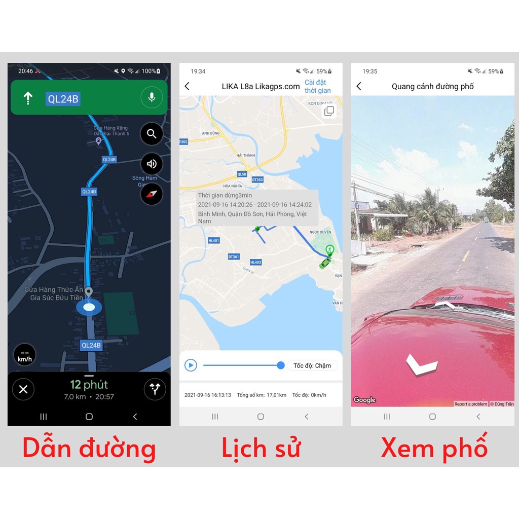 Thiết bị định vị không dây ô tô xe máy dùng pin LIKA K2, K2 ECO, MAX, LIKA K9 độ chính xác cao - bảo hành 12 tháng