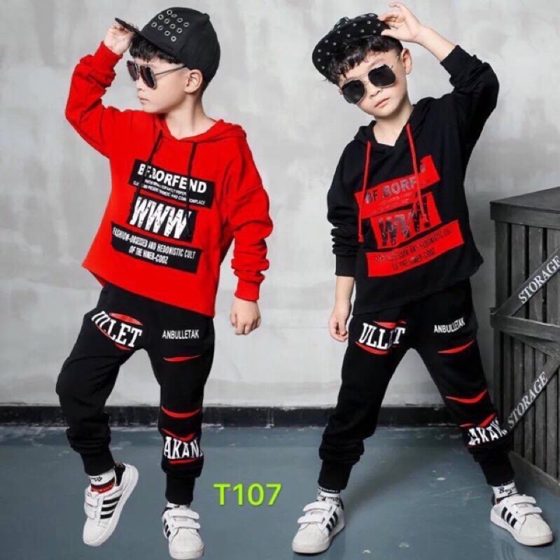 Bộ hiphop cho bé trai 3-10y