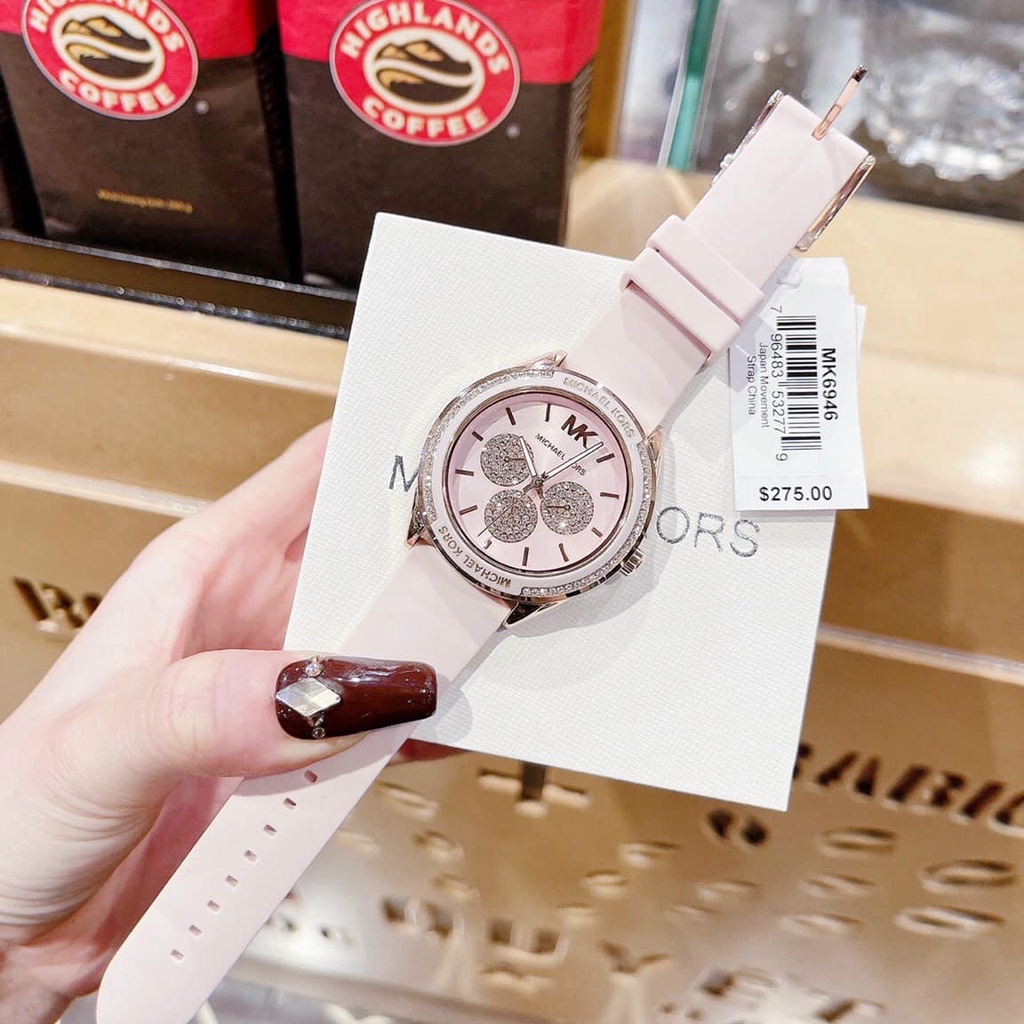 Đồng Hồ Nữ Michael Kors Oversized Sport Rose Gold-Tone MK6946