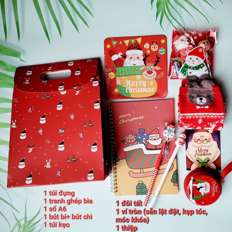 Set Quà Noel Cho Bé, Combo Quà Tặng Giáng Sinh Đáng Yêu