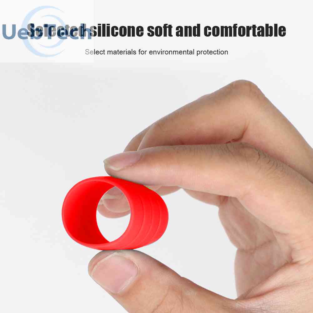 1 Cặp Vòng Silicone Cố Định Tay Lái Xe Đạp