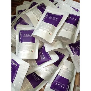 BỘT TẨY TÓC TÍM COLLAGEN LUSY