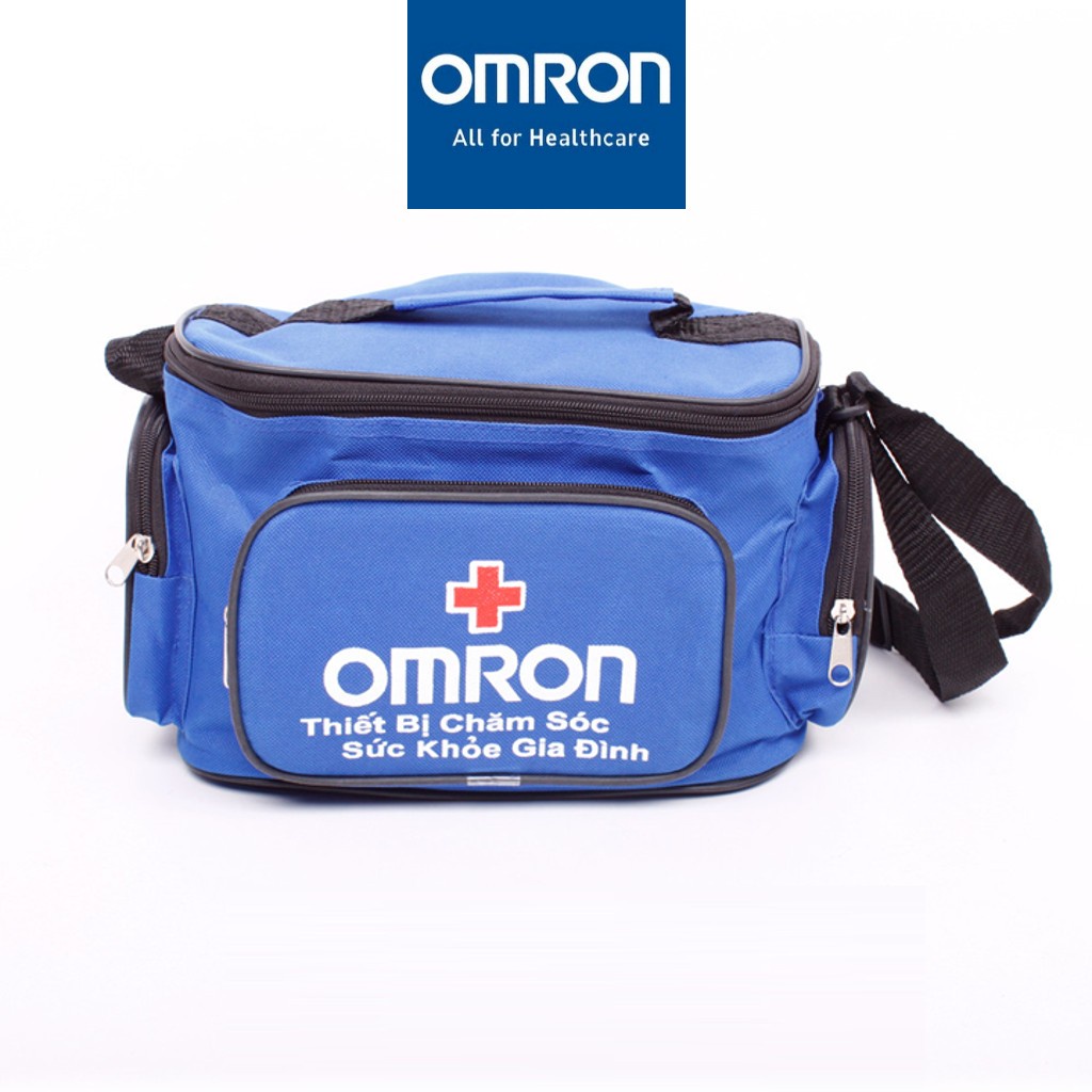 [ Hàng tặng không bán ] Túi y tế cứu thương OMRON đựng máy huyết áp và các thiết bị tại gia đình