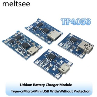 Mô đun sạc pin lithium cổng type-c/micro/mini usb 5v 1a 18650 tp4056