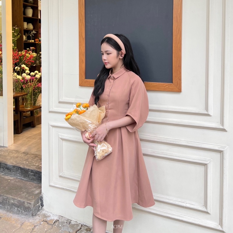 Erica dress / Váy sơ mi tay lỡ