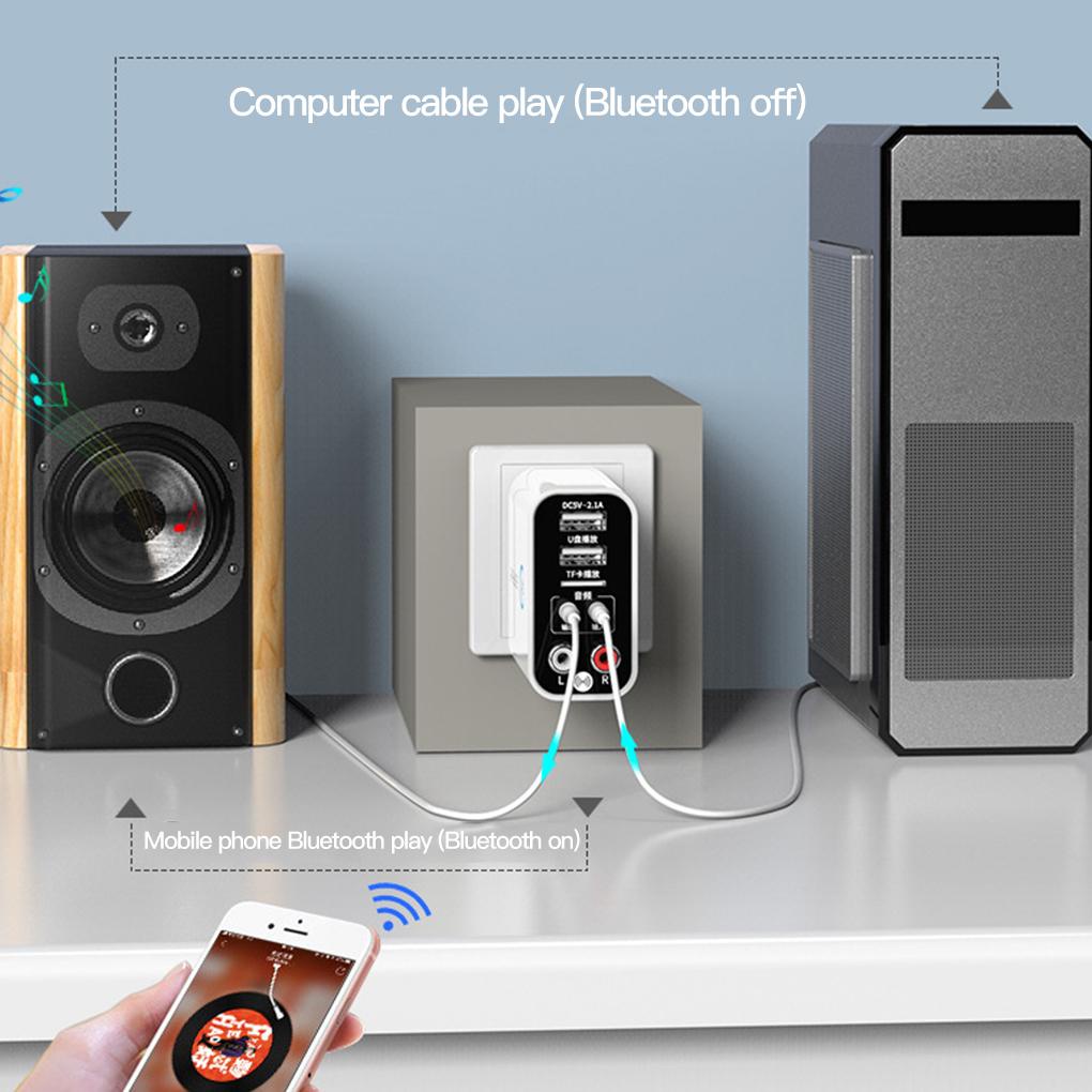 (MớI) Bộ ChuyểN ĐổI Âm Thanh Bluetooth 5 0 Không Dây