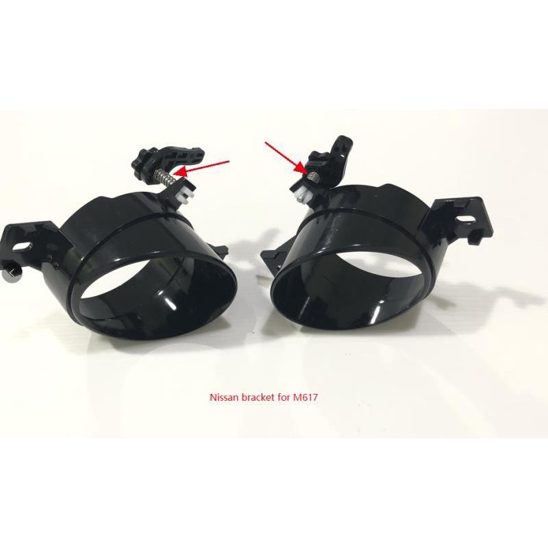 Bộ 2 chân đế nhựa 3 inch điều chỉnh cho bi gầm của Toyota, Ford và Nissan