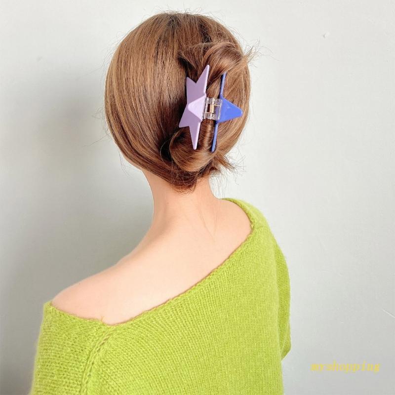 Kẹp Tóc Hình Ngôi Sao Nhiều Màu Sắc Dành Cho Nữ
