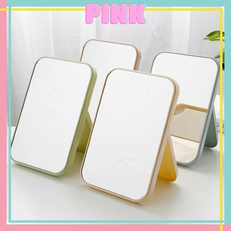 Gương Trang Điểm Hình Chữ Nhật Để Bàn Hàn Quốc Dễ Thương PINKWISH HA401