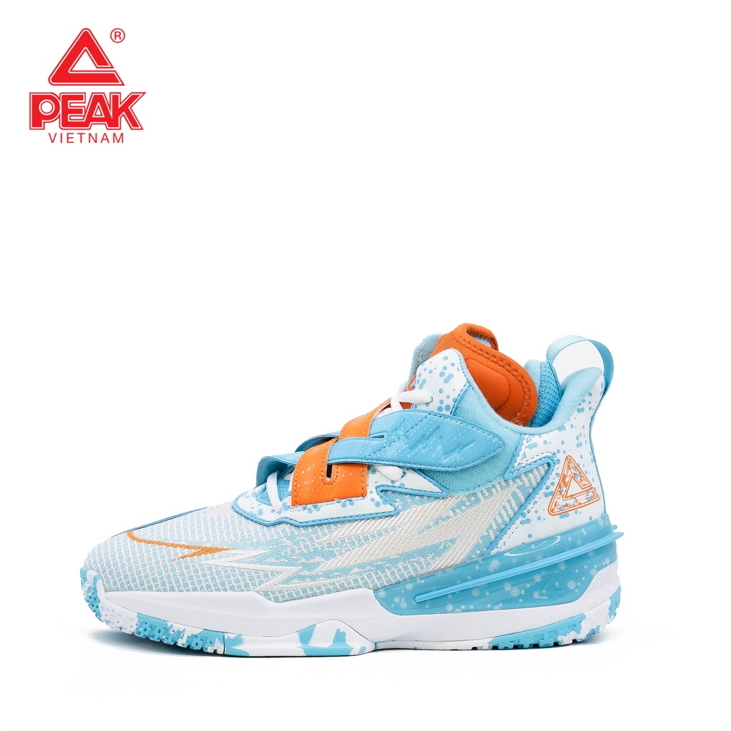 Giày bóng rổ trẻ em PEAK Taichi Basketball KID Chlorine EKT2407A