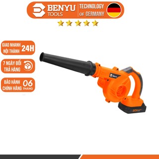 Diy | máy thổi hút bụi cầm tay dùng pin benyu cb7007/20v
