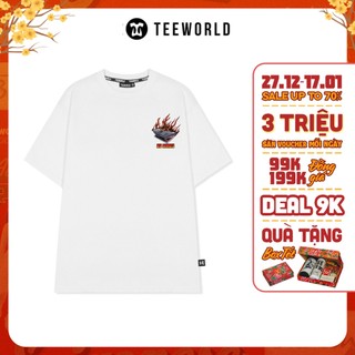 Áo thun Local Brand Teeworld No Money T-shirt Trắng Đen Form Tay Ngắn Unisex Nam Nữ