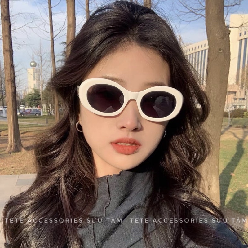Kính CLine thời trang nam nữ 🌸Kính râm mát bầu dục oval