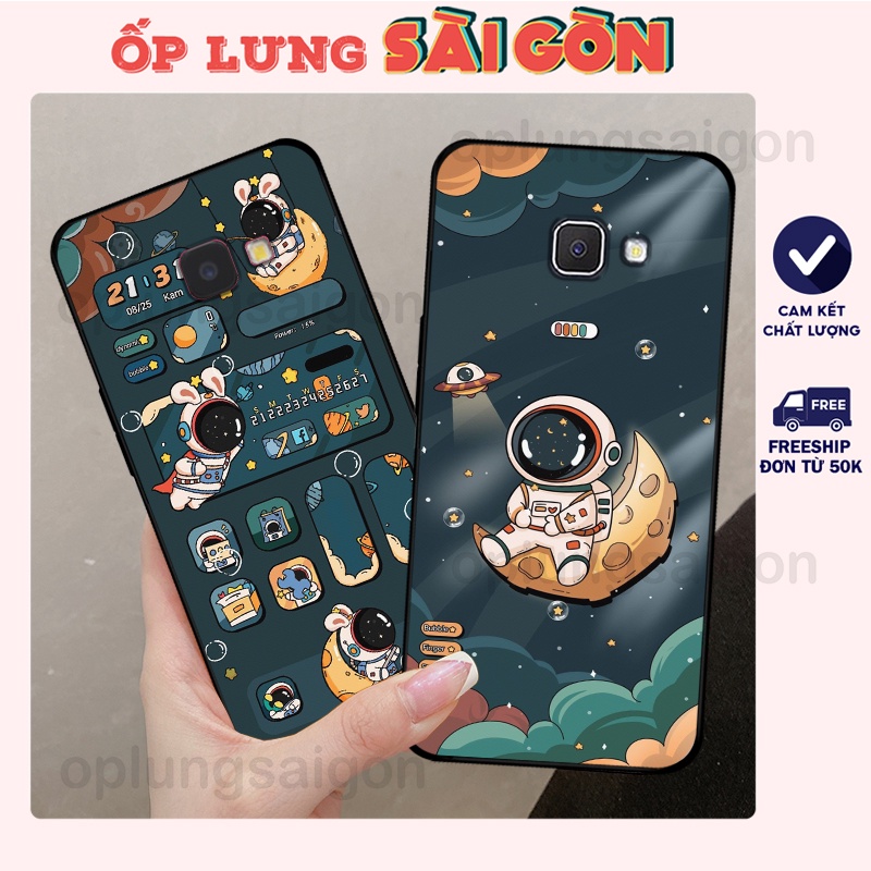Ốp lưng samsung j7 prime - samsung j4 plus(j4+) - samsung j4 core in hình phi hành gia vũ trụ cute, 