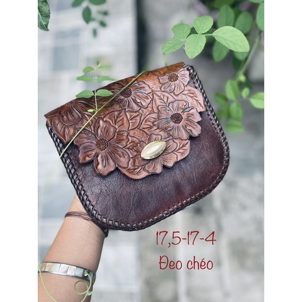 túi si da mộc khắc siêu xinh