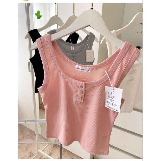 Áo 2 dây mùa hè thun gân hở lưng sexy🆕