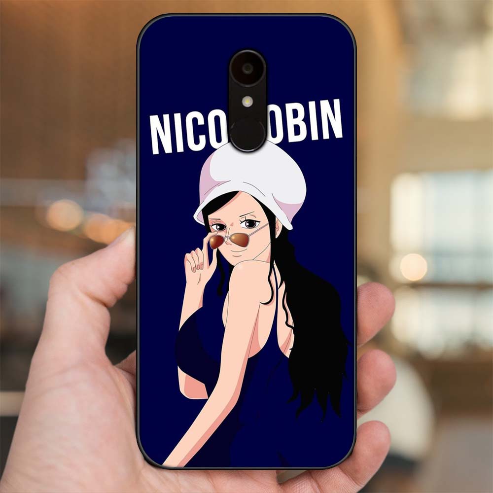 Ốp lưng Xiaomi Redmi 5 viền đen in hình Nico Robin One Piece Đảo Hải Tặc