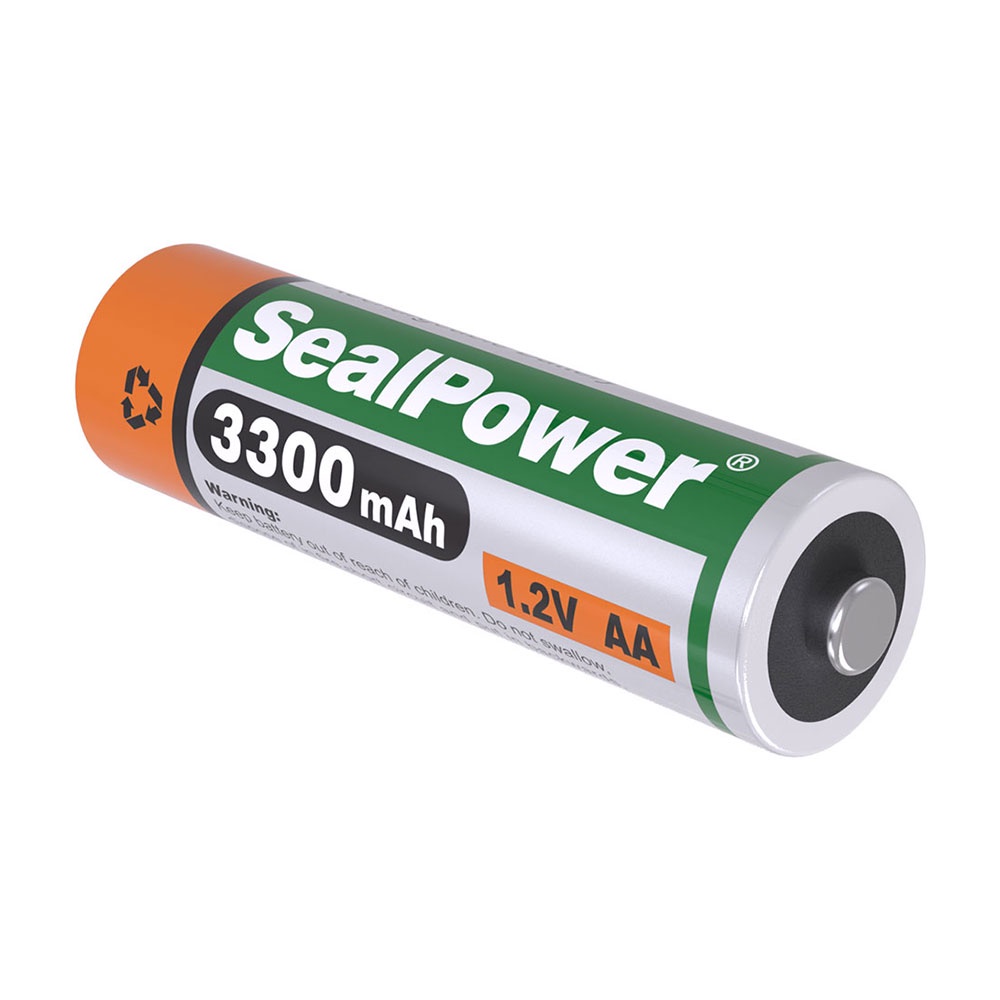 Pin sạc SealPower AA 3300mAh,pin sạc AA 1.2V,Mic không dây,pin chính hãng SealPower,sạc lại đến 1000 lần!