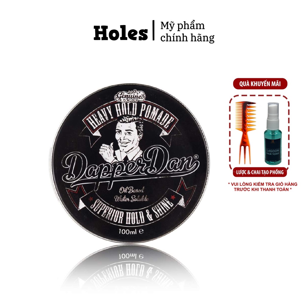 Sáp vuốt tóc Dapper Dan Heavy Hold Pomade - 100ml