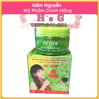 Kem Sứ Tiên xanh lá ,ngăn ngừa mụn dị ứng , mờ thâm , liền sẹo